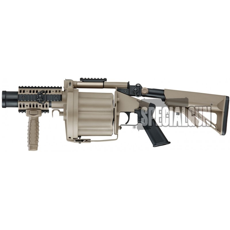 MULTIPLE GRENADE LAUNCHER MLG ICS TAN MULTIPLE GRENADE LAUNCHER MLG ICS TAN