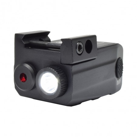 TORCIA LED 140 CON LASER ROSSO JS TACTICAL