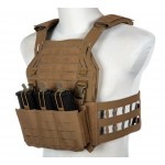 TACTICAL VEST STEGADON LASER CUT PRIMAL GEAR COYOTE BROWN TACTICAL VEST STEGADON LASER CUT PRIMAL GEAR COYOTE BROWN