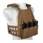 TACTICAL VEST STEGADON LASER CUT PRIMAL GEAR COYOTE BROWN TACTICAL VEST STEGADON LASER CUT PRIMAL GEAR COYOTE BROWN