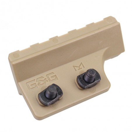 SLITTA MLOK 45° METALLO G&G TAN