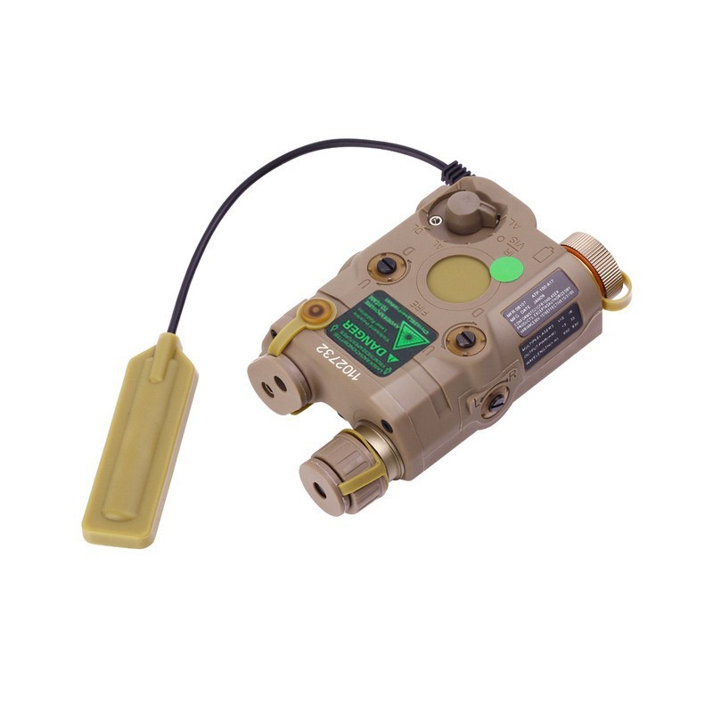 ANPEQ 15 CON TORCIA E LASER VERDE FMA TAN ANPEQ 15 CON TORCIA E LASER VERDE FMA TAN