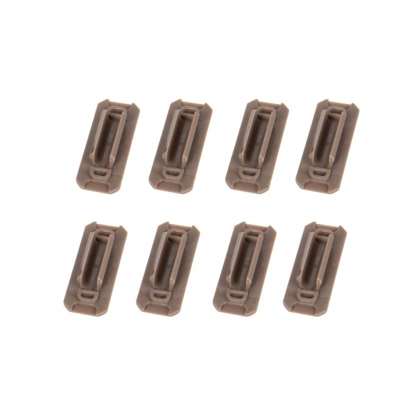 SET COPRI RIS MLOK PANEL TYPE 3 JJ AIRSOFT TAN