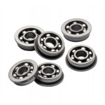 BOCCOLE DA 8 MM CUSCINETTATE GABBIA J IN ACCIAIO
