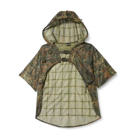 BASE GHILLIE SHOULDER CAMOUFLAGE SNIPER MILTEC FLECKTARN