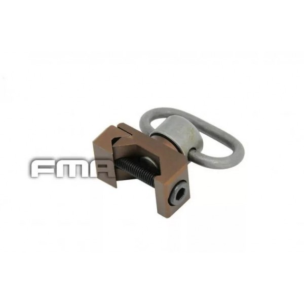 ATTACCO CINGHIA PER RIS CON SWIVEL FMA BRONZE