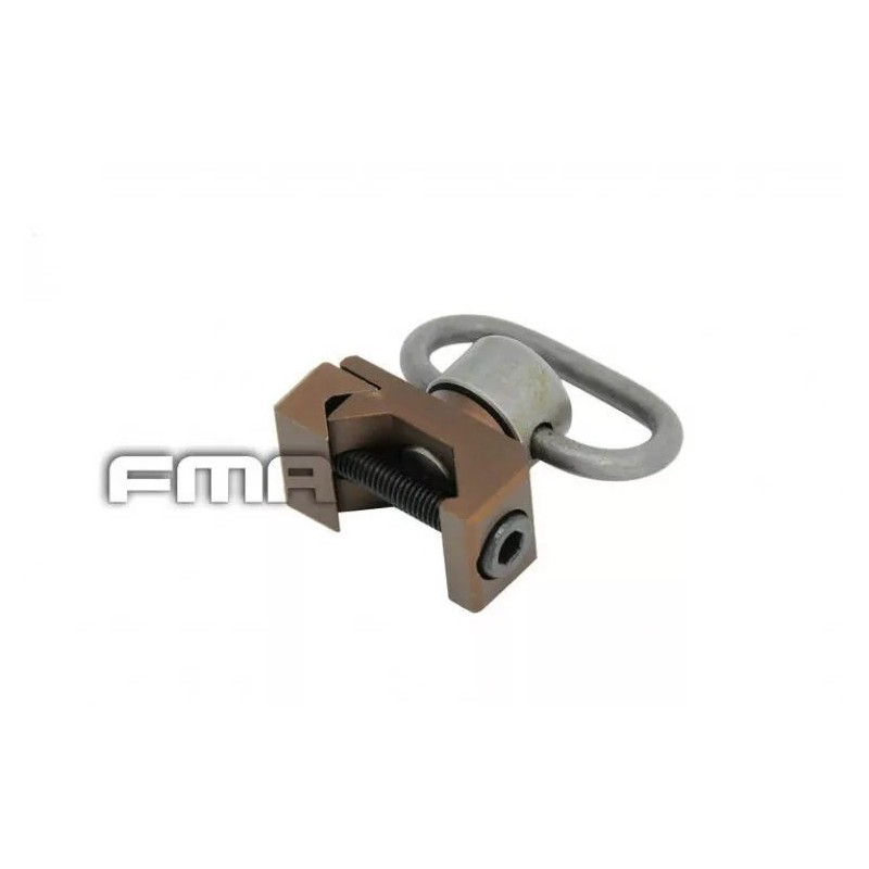 ATTACCO CINGHIA PER RIS CON SWIVEL FMA BRONZE