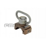 ATTACCO CINGHIA PER RIS CON SWIVEL FMA BRONZE