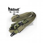 CINGHIA PER FUCILE 2 PUNTI WOSPORT VERDE OD CINGHIA PER FUCILE 2 PUNTI WOSPORT VERDE OD