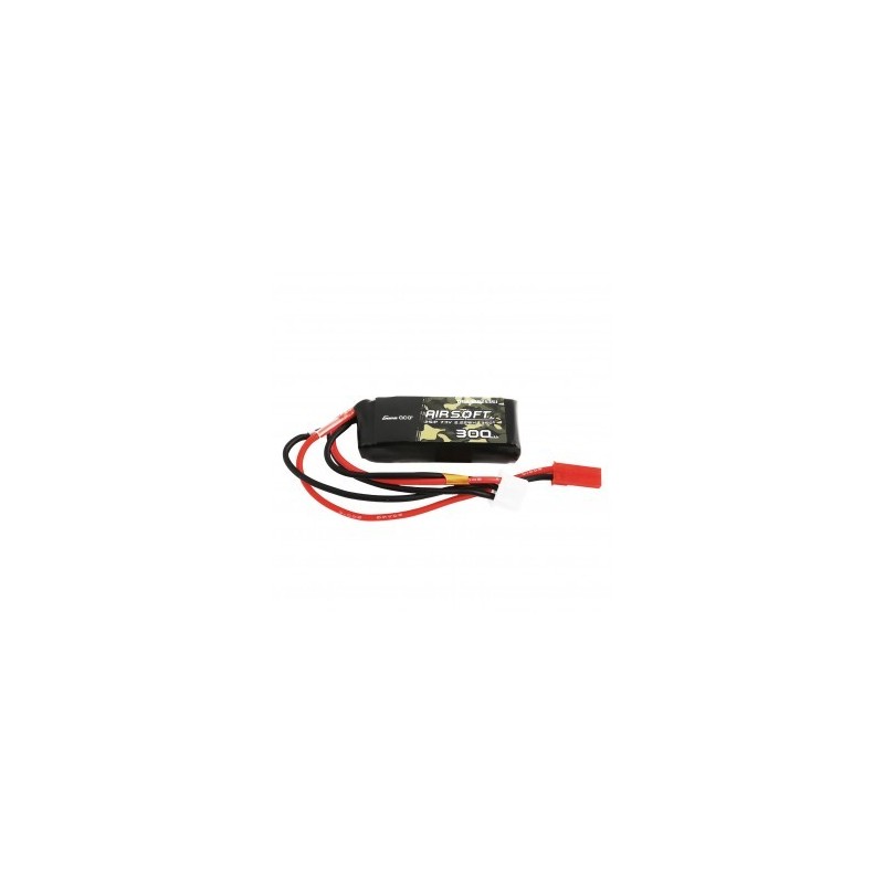BATTERIA LIPO 300 mAH 2S 35C JST PLUG GENS ACE