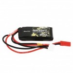BATTERIA LIPO 300 mAH 2S 35C JST PLUG GENS ACE
