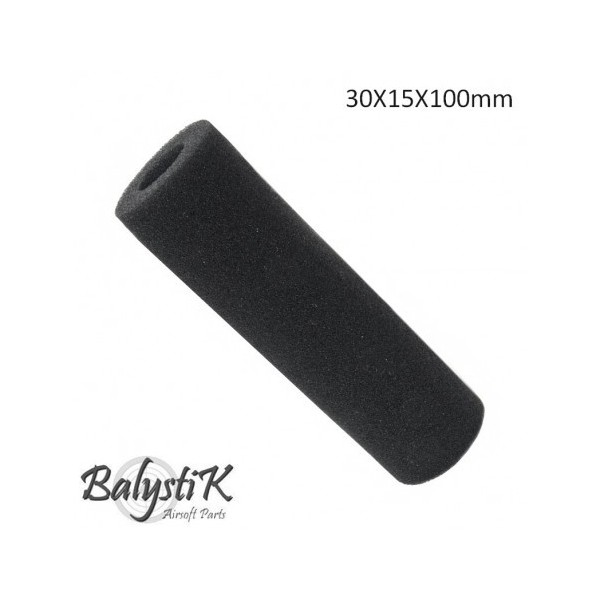 SPUGNA PER SILENZIATORE 30 x 100mm BALYSTIC