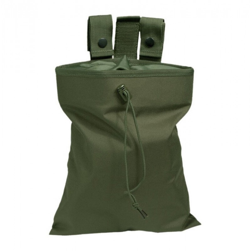 TASCA CARICATORI ESAUSTI DUMP POUCH MILTEC VERDE OD