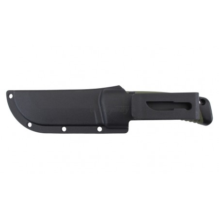 COLTELLO LAMA FISSA CON CUSTODIA RIGIDA ST1 8cm  STINGER