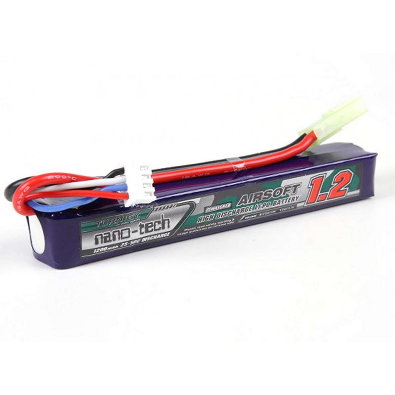 BATTERIA LIPO 11.1V 1200 mAH 25-50C NANO-TECH