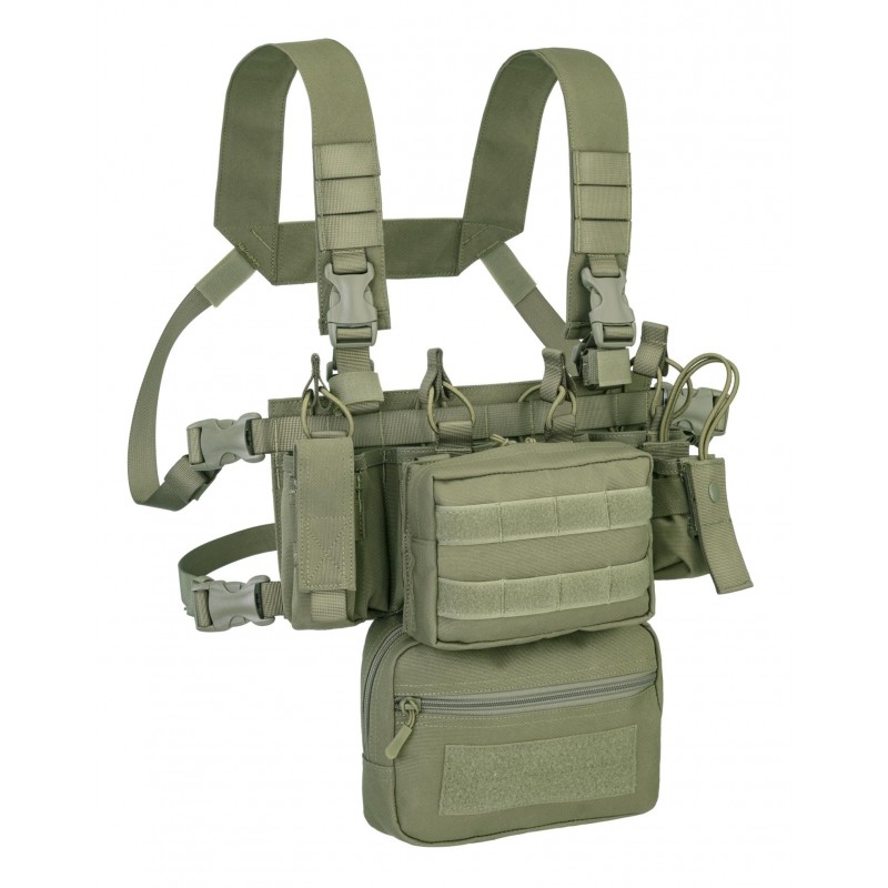 COMBO MINI CHEST RIG 900D OUTAC VERDE OD COMBO MINI CHEST RIG 900D OUTAC VERDE OD