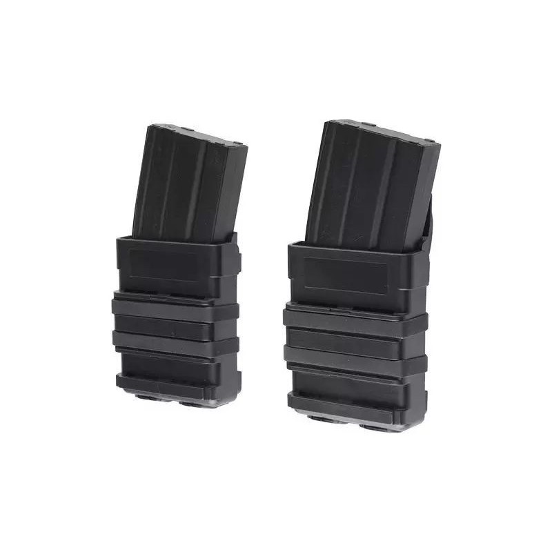 TASCA PORTA CARICATORE 2pz 5.56 PRIMAL GEAR NERO TASCA PORTA CARICATORE 2pz 5.56 PRIMAL GEAR NERO