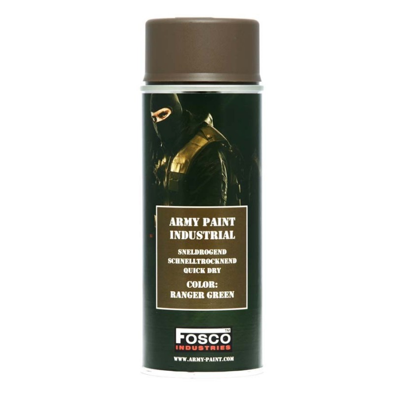 VERNICE SPRAY PER ARMI 400 ml FOSCO RANGER GREEN VERNICE SPRAY PER ARMI 400 ml FOSCO RANGER GREEN