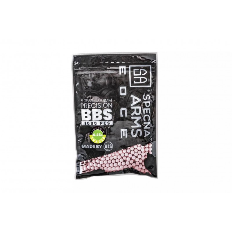 PALLINI TRACCIANTI PRECISION 0.25 gr 1000pz RED SPECNA ARMS EDGE PALLINI TRACCIANTI PRECISION 0.25 gr 1000pz RED SPECNA ARMS EDGE