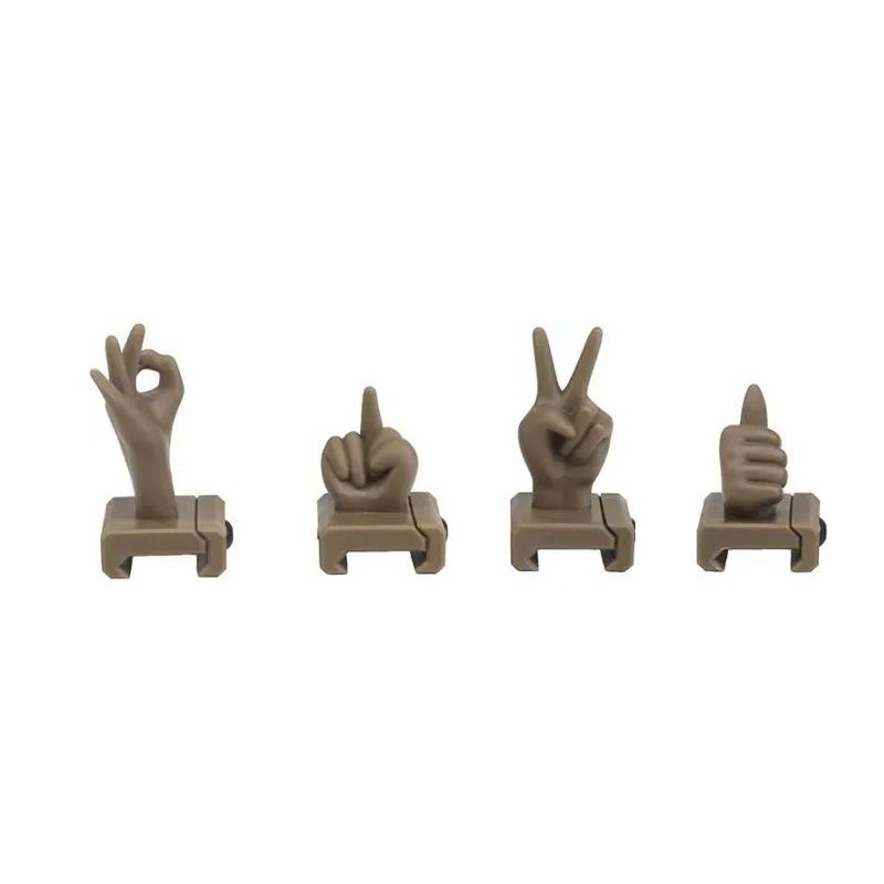 TACCHE DI MIRA FUNNY SIGHT TAN TACCHE DI MIRA FUNNY SIGHT TAN