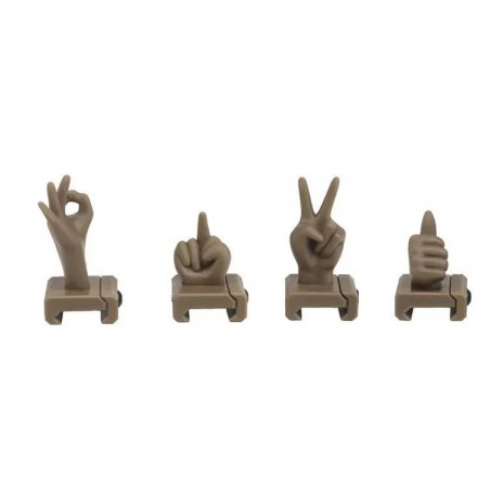 TACCHE DI MIRA FUNNY SIGHT TAN