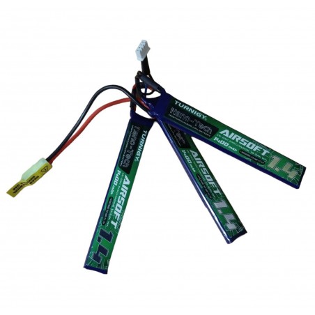 BATTERIA LIPO 11.1V 1400 mAH 15-25C TRIPLA NANO-TECH