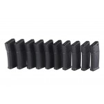 BOX 10pz CARICATORI M4 MID-CAP 140bb BLUEBOX GUARDER NERO