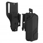 FONDINA UNIVERSALE PER PISTOLE CON TORCIA X300A WOSPORT NERO