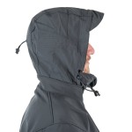 GIACCA MILITARE SOFTSHELL GUNFIGHTER JACKET SHARK SKIN HELIKON-TEX NERO GIACCA MILITARE SOFTSHELL GUNFIGHTER JACKET SHARK SKIN HELIKON-TEX NERO