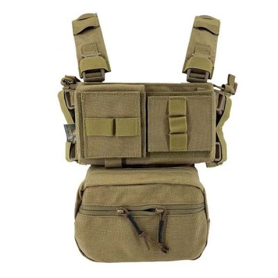 CONQUER MINI CHEST RIG COYOTE