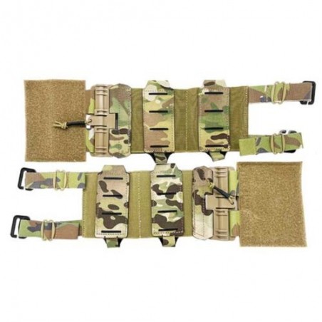 ELASTIC CUMMERBUND CON PORTA CARICATORI CONQUER MULTICAM