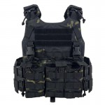 PLATE CARRIER FCS SIXMM MULTICAM BLACK PLATE CARRIER FCS SIXMM MULTICAM BLACK
