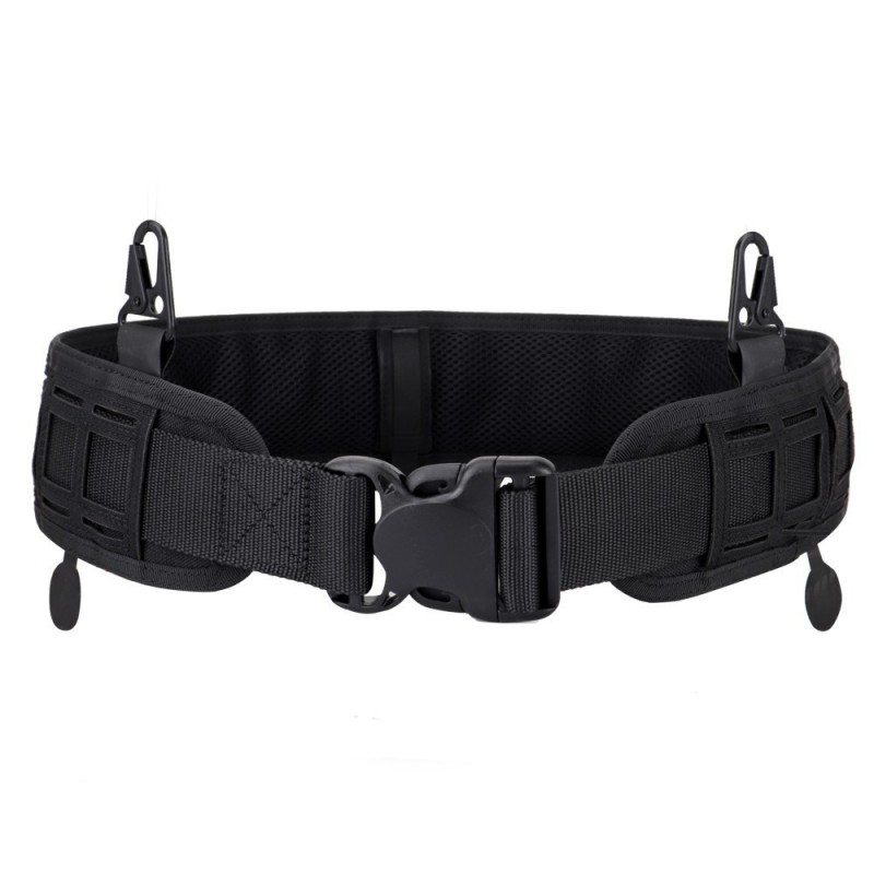 CINTURONE TATTICO MODULARE MOLLE WOSPORT NERO CINTURONE TATTICO MODULARE MOLLE WOSPORT NERO