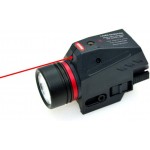 TORCIA E LASER PISTOLA TACTICAL GUN LED 150 LUMEN