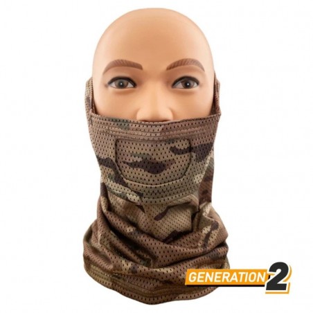 MASCHERA FACE WARRIOR CYGNUS ARMORY MULTICAMOUFLAGE