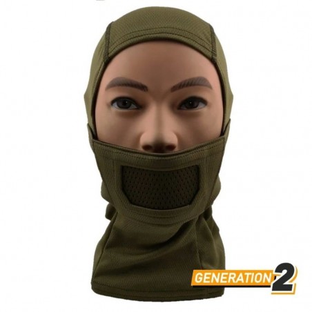 MASCHERA FULLFACE WARRIOR CYGNUS ARMORY OLIVE GREEN
