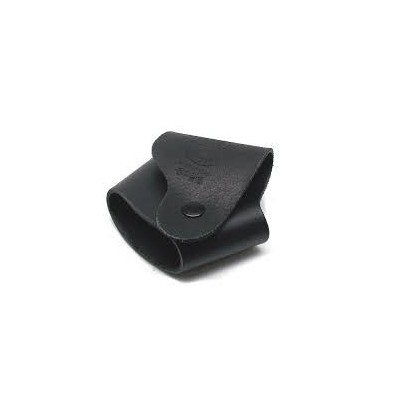 TASCA PORTA MANETTE IN CUOIO APERTA VEGA HOLSTER NERO