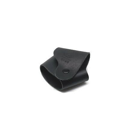 TASCA PORTA MANETTE IN CUOIO APERTA VEGA HOLSTER NERO