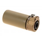 SILENZIATORE REPLICA WARDEN CON SPEGNIFIAMMA QD 5KU TAN SILENZIATORE REPLICA WARDEN CON SPEGNIFIAMMA QD 5KU TAN