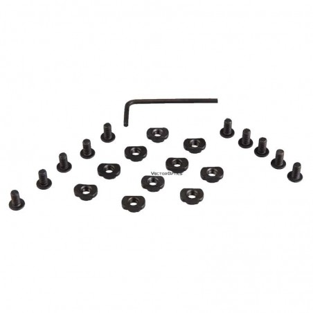 SET VITI IN ACCIAIO PER SLITTE MLOK VECTOR OPTICS