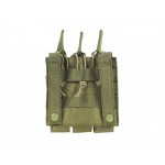 TASCA TRIPLA OPEN PER MP5/MP7/MP9 8FIELDS VERDE OD
