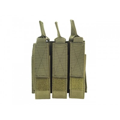 TASCA TRIPLA OPEN PER MP5/MP7/MP9 8FIELDS VERDE OD