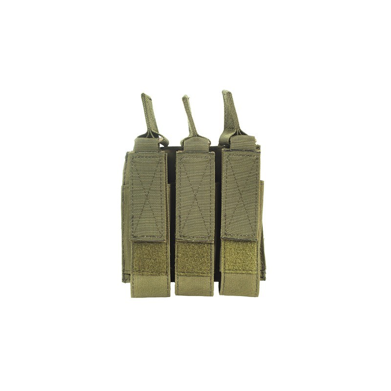 TASCA TRIPLA OPEN PER MP5/MP7/MP9 8FIELDS VERDE OD