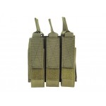 TASCA TRIPLA OPEN PER MP5/MP7/MP9 8FIELDS VERDE OD