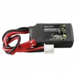 BATTERIA LIPO 7.4V 250 mAH 35C JST PER HPA GENSACE
