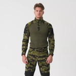 COMBAT SHIRT MCDU RIPSTOP HELIKON TEX TIGER STRIPE