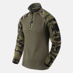 COMBAT SHIRT MCDU RIPSTOP HELIKON TEX TIGER STRIPE