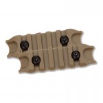 2 pz SLITTE MLOK 5 SLOT G&G TAN 2 pz SLITTE MLOK 5 SLOT G&G TAN