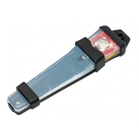 V-LITE LUCE A VELCRO PER ELMETTI FMA ROSSA