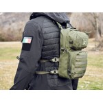 ZAINO COMBO MINI BACKPACK ADJ 900D OUTAC COYOTE ZAINO COMBO MINI BACKPACK ADJ 900D OUTAC COYOTE